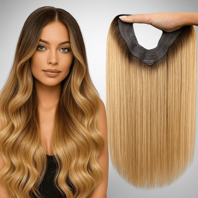 Tresa de Păr V-SHAPE Ombre #2 #8 Tresa de Păr V-SHAPE Ombre #2 #8