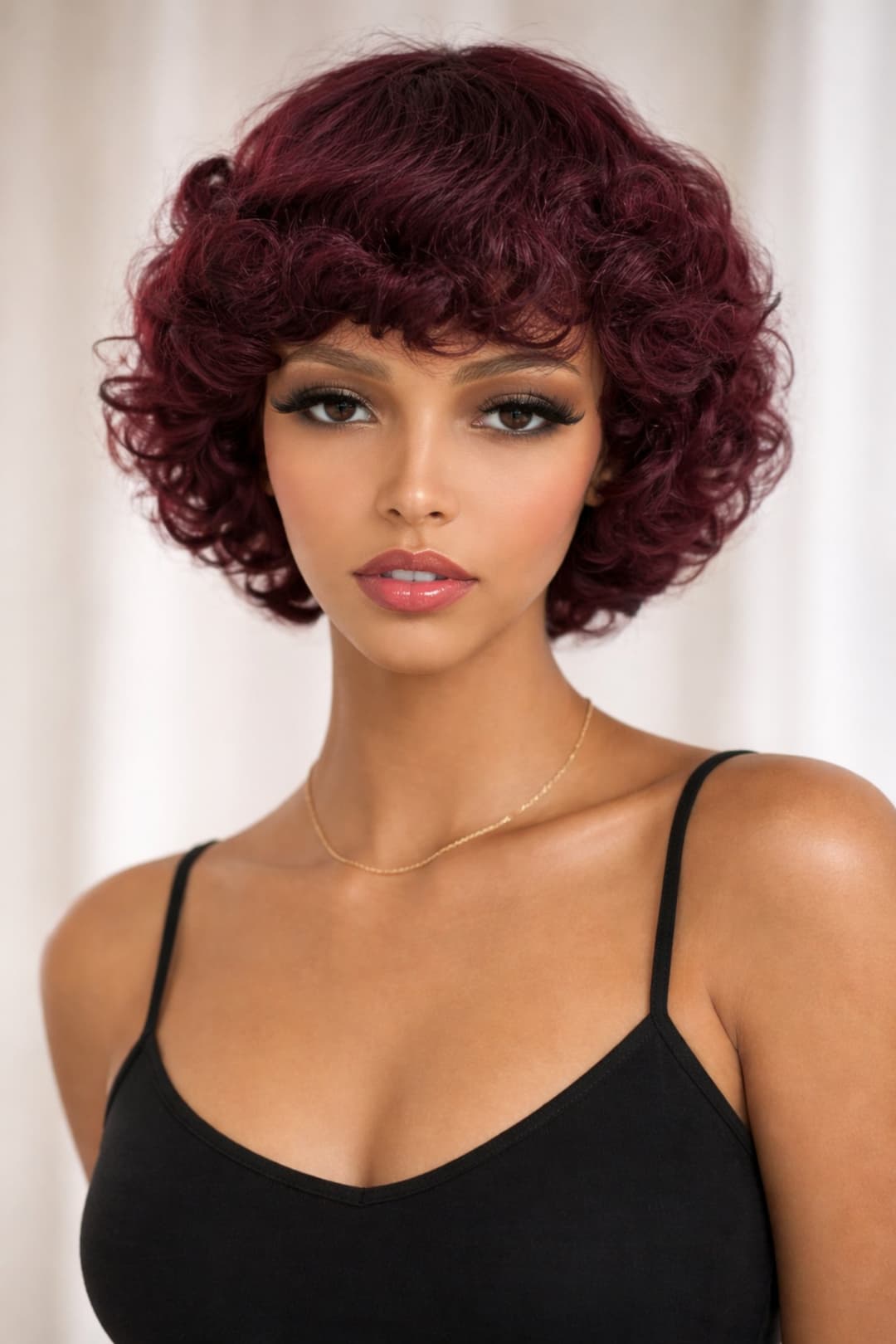 Peruca Miriam Saten Violet