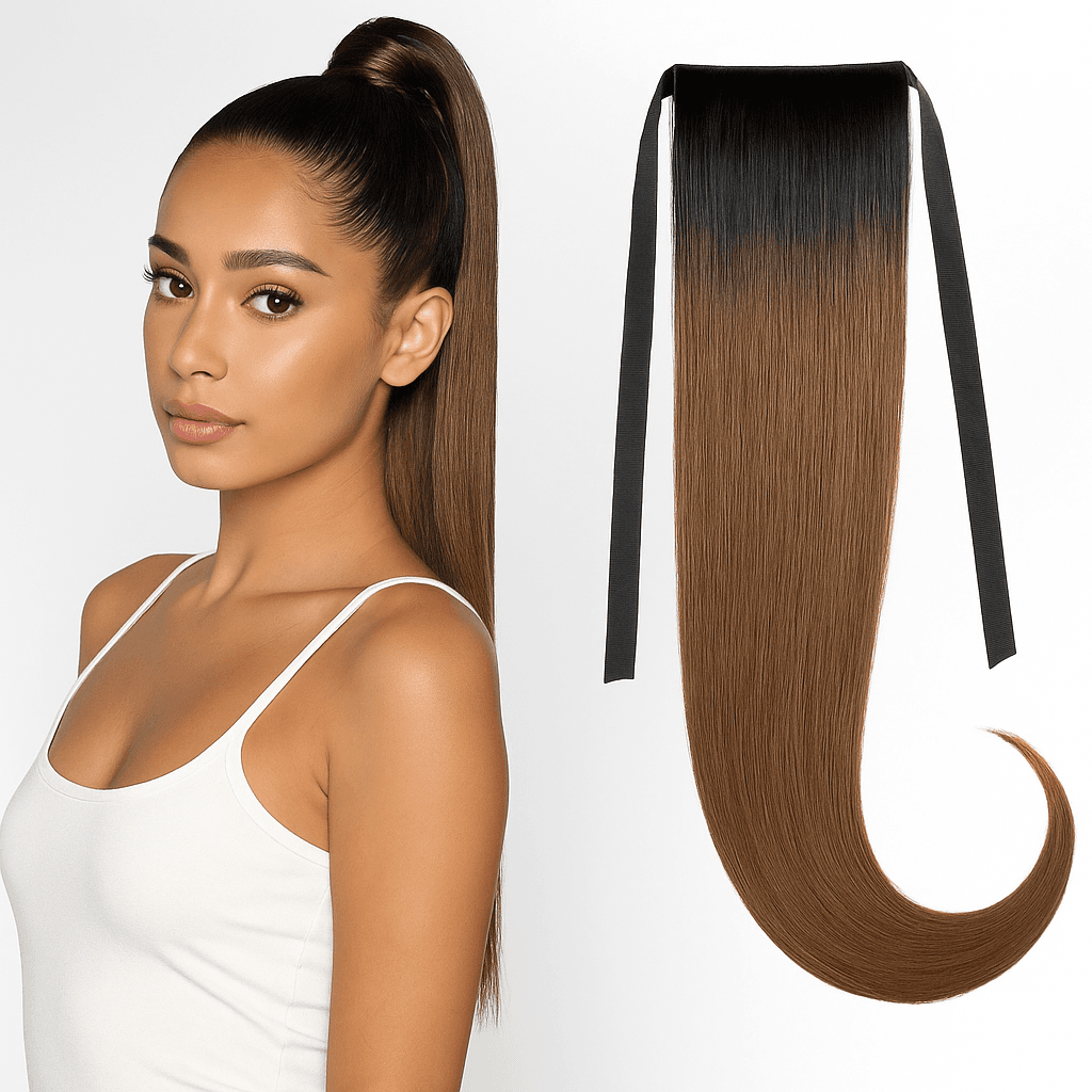 Coada de Păr Super Volum Ombre #2 #8