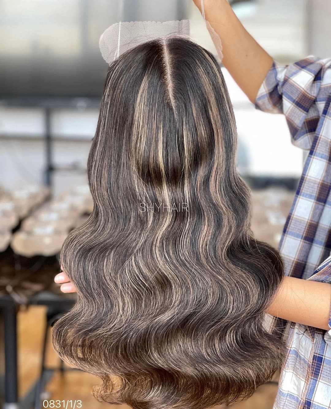 Peruca Partiala Super Volum SSS Balayage #2 8 12