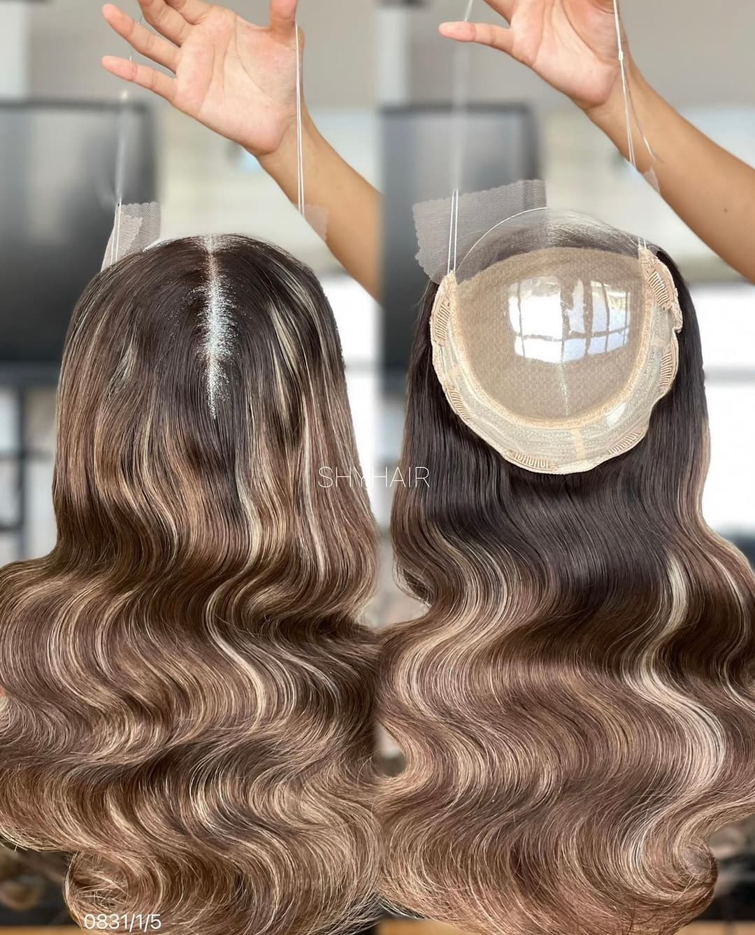 Peruca Partiala Super Volum SSS Balayage #6 10 12