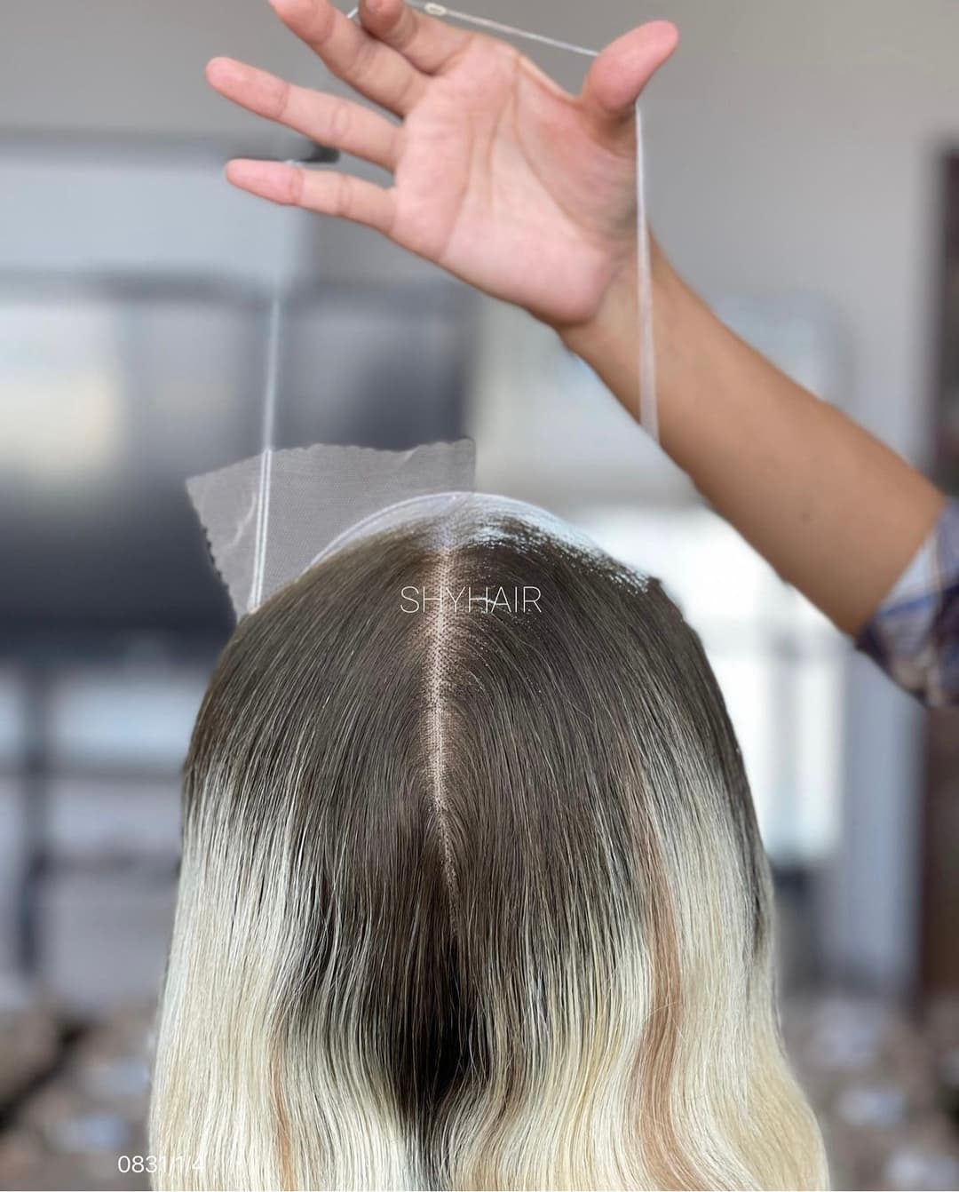 Peruca Partiala Super Volum SSS Ombre #1B 100