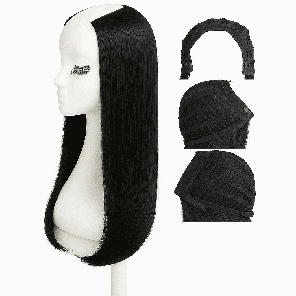 Semiperuca Par Natural Negru