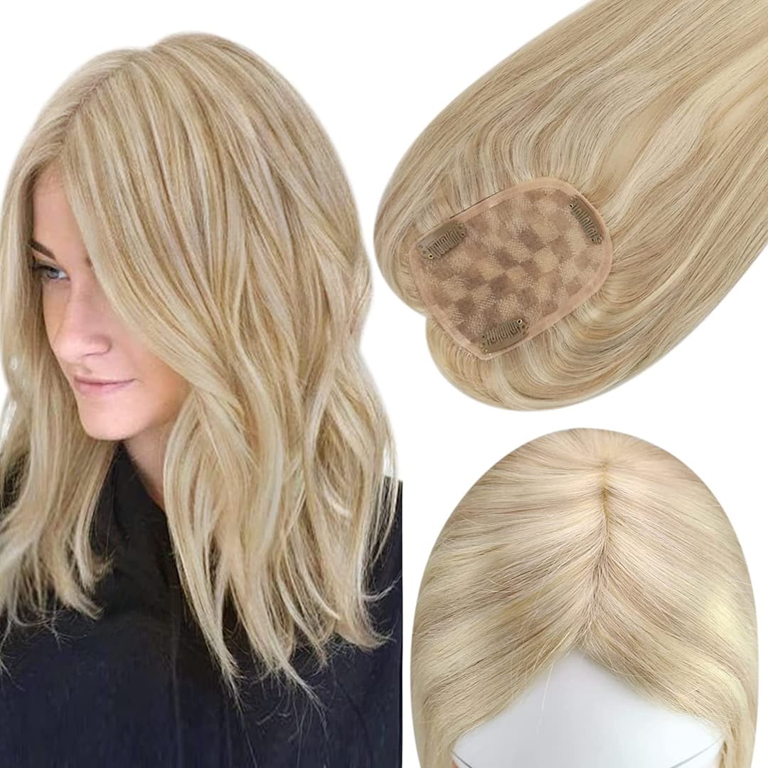 Peruca Partiala Blond Suvitat