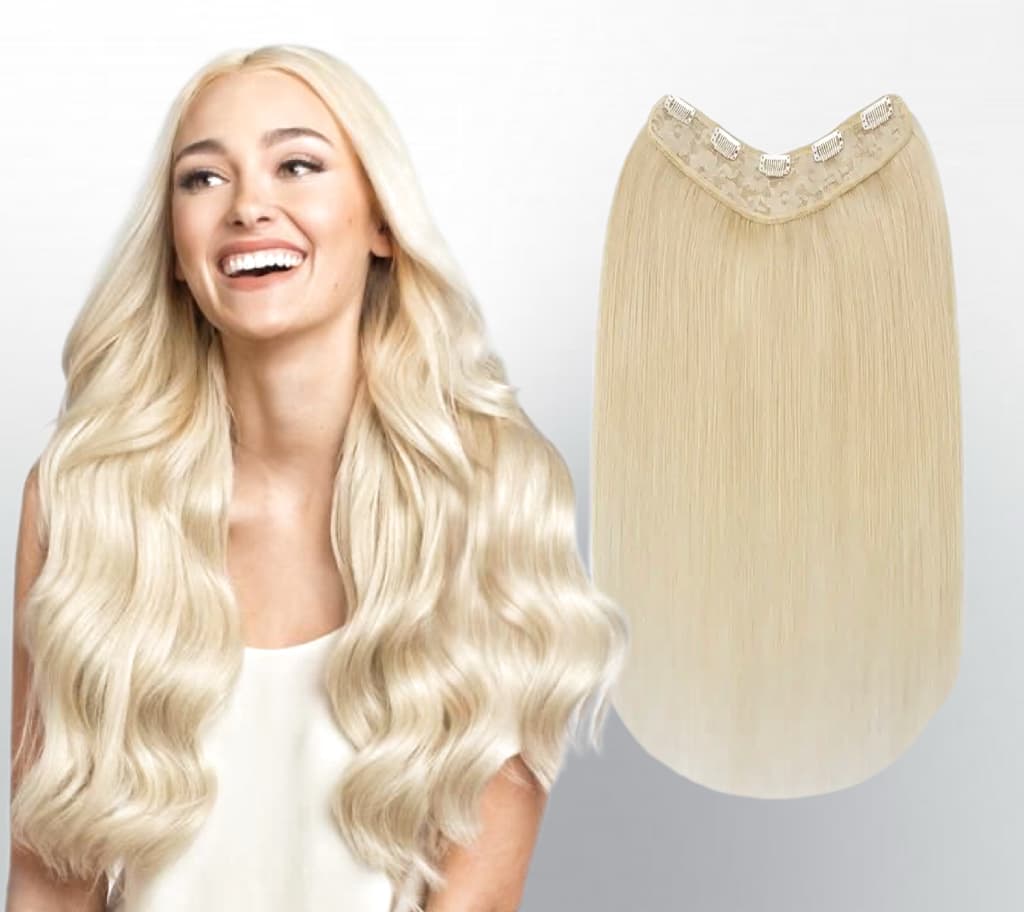 Trese de Par Natural V-Shape Volum si Lungime #60