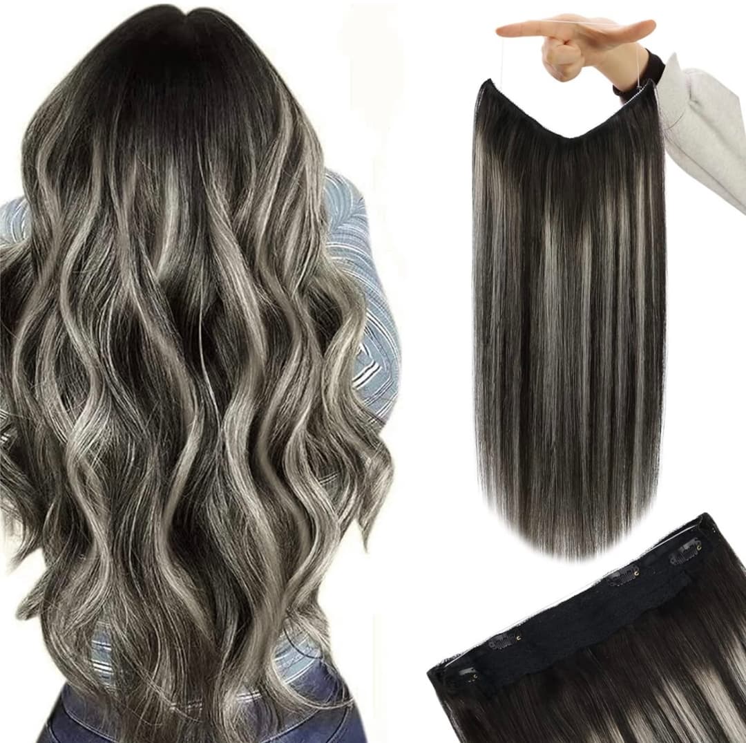 Extensii de Par Flip IN Ombre 1B Grey